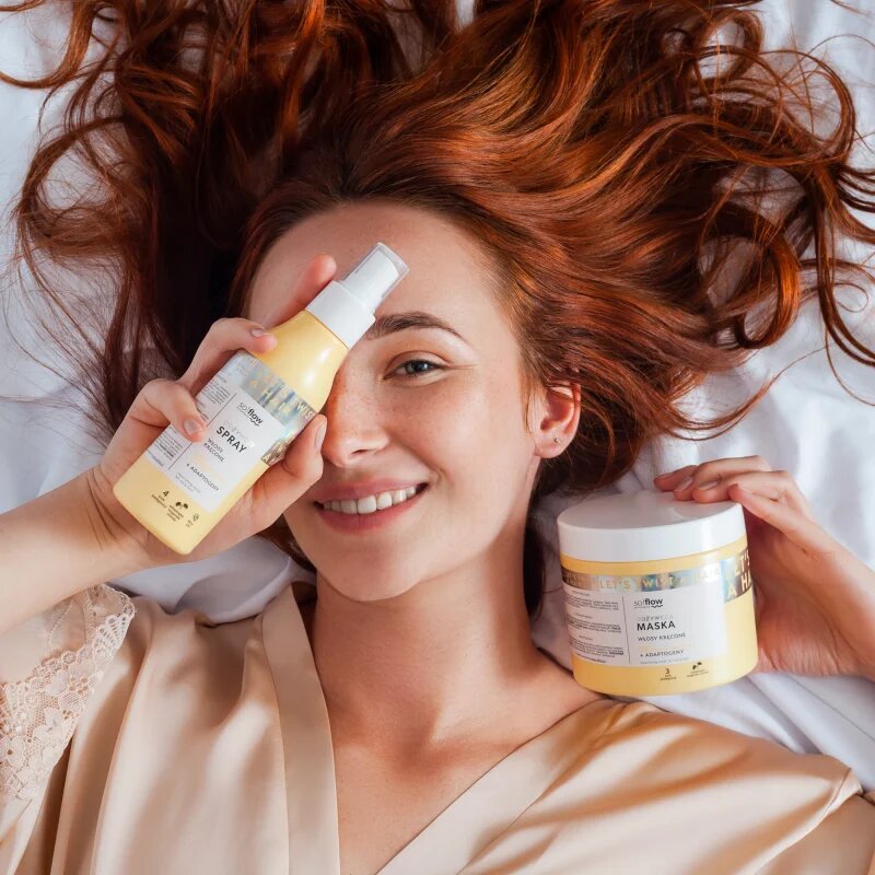 so!flow Curly Hair Nourishing Mask hranilna maska za kodraste lase 400 ml