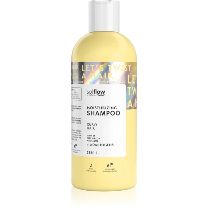so!flow Curly Hair Nourishing Shampoo hranilni šampon za kodraste lase 400 ml