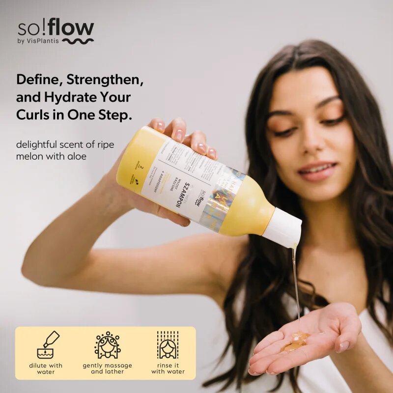 so!flow Curly Hair Nourishing Shampoo hranilni šampon za kodraste lase 400 ml