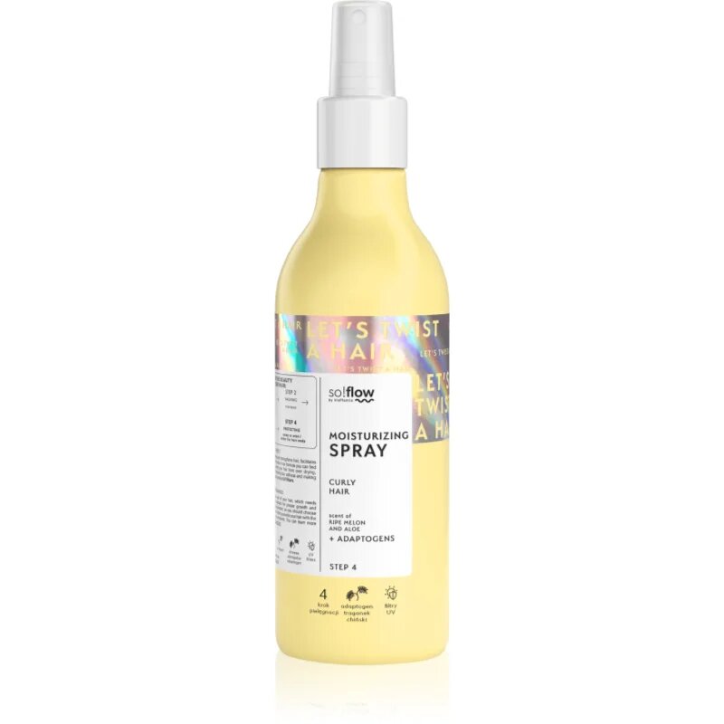 so!flow Curly Hair Nourishing Spray pršilo brez spiranja za kodraste lase 150 ml