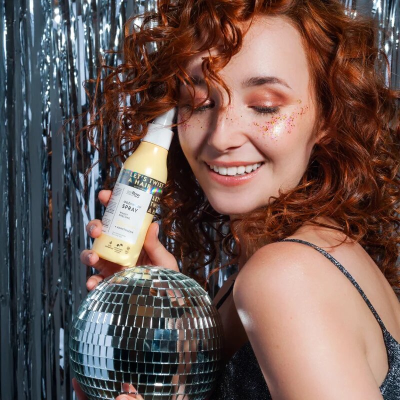 so!flow Curly Hair Nourishing Spray pršilo brez spiranja za kodraste lase 150 ml