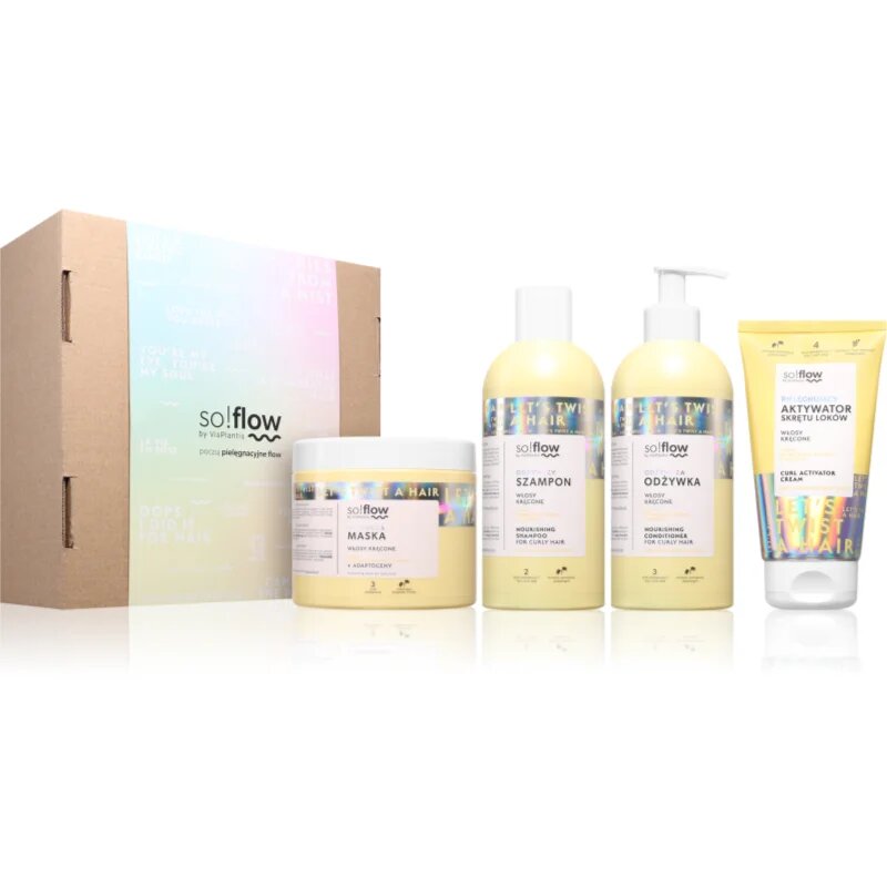 so!flow Curly Hair Set darilni set za kodraste lase