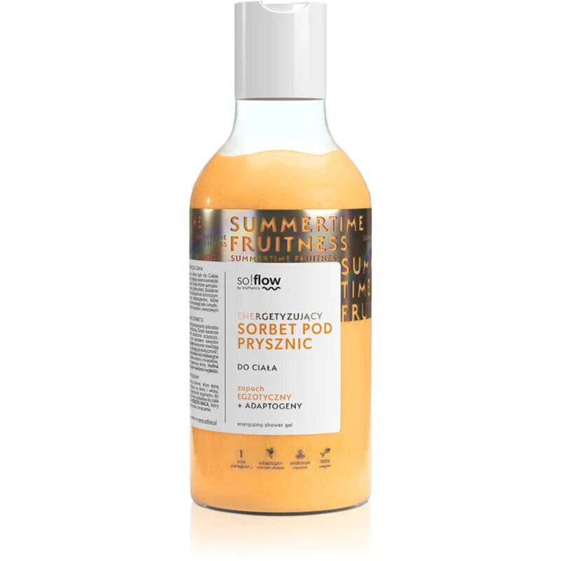 so!flow Energizing Shower Sorbet vlažilni sorbet za telo za tuš 400 ml