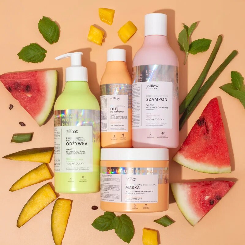 so!flow High Porosity Hair Humectant Shampoo šampon za lomljive in izčrpane lase 400 ml