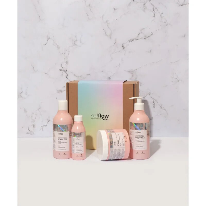 so!flow High Porosity Hair Set darilni set za lomljive in izčrpane lase