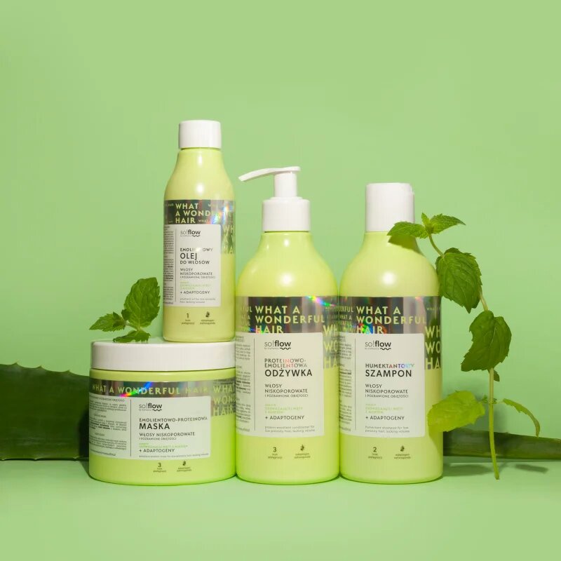 so!flow Low Porosity Hair Emollient Oil regeneracijsko olje za lase 150 ml