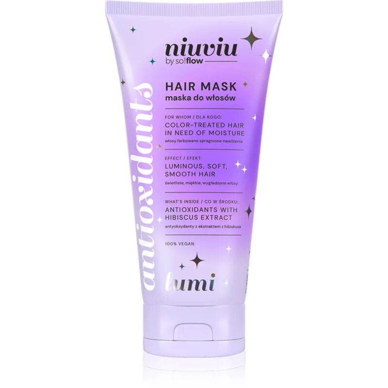 so!flow LUMI Hair Mask With Antioxidants negovalna maska za barvane lase 200 ml