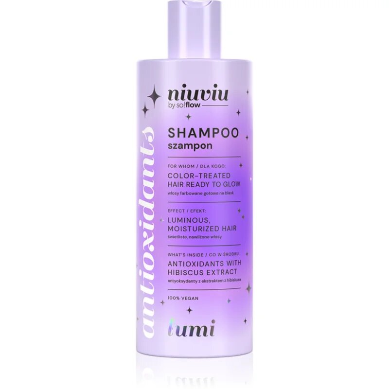 so!flow LUMI Hair Shampoo With Antioxidants posvetlitveni in krepilni šampon za barvane lase 300 ml