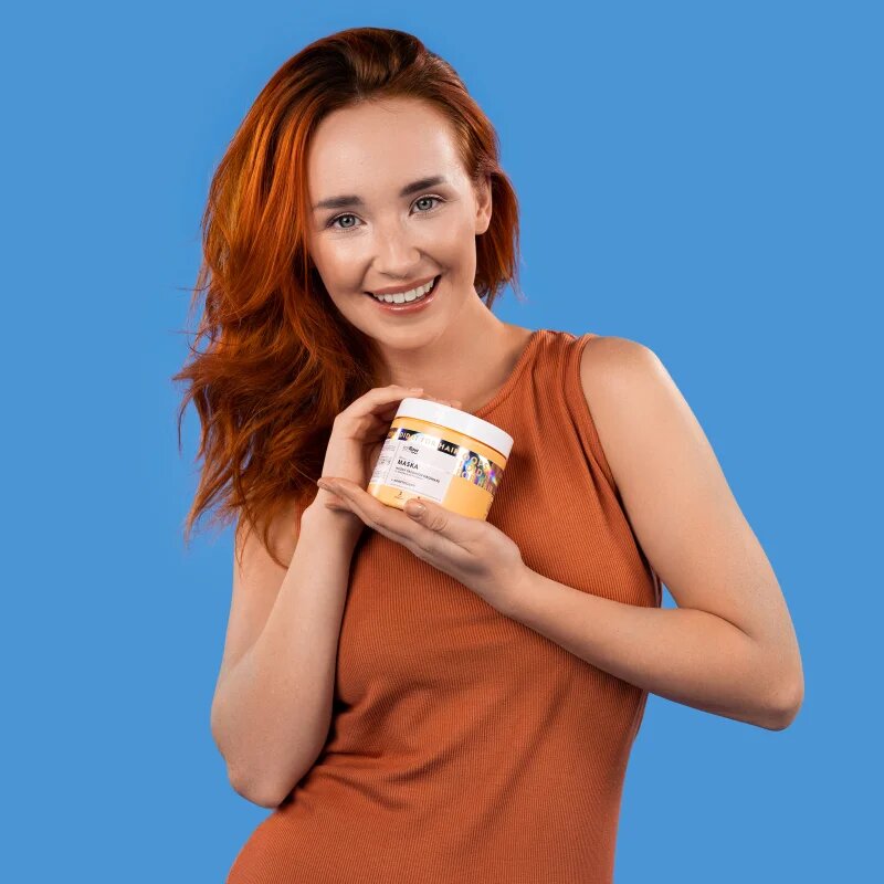 so!flow Medium Porosity Hair Protein-Emollient Mask maska za lase proti krepastim lasem 400 ml