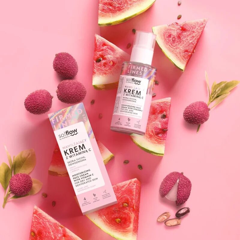 so!flow Moisturizing Face Cream With Vitamin C vlažilna krema z vitaminom C 50 ml