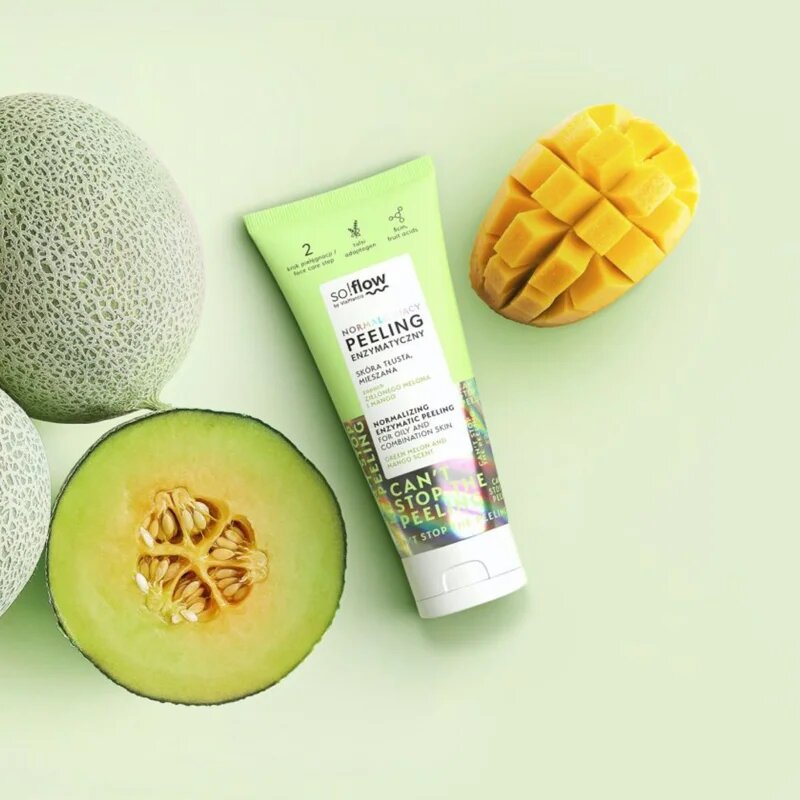 so!flow Normalizing Face Peeling globinsko čistilni piling za mastno kožo 75 ml