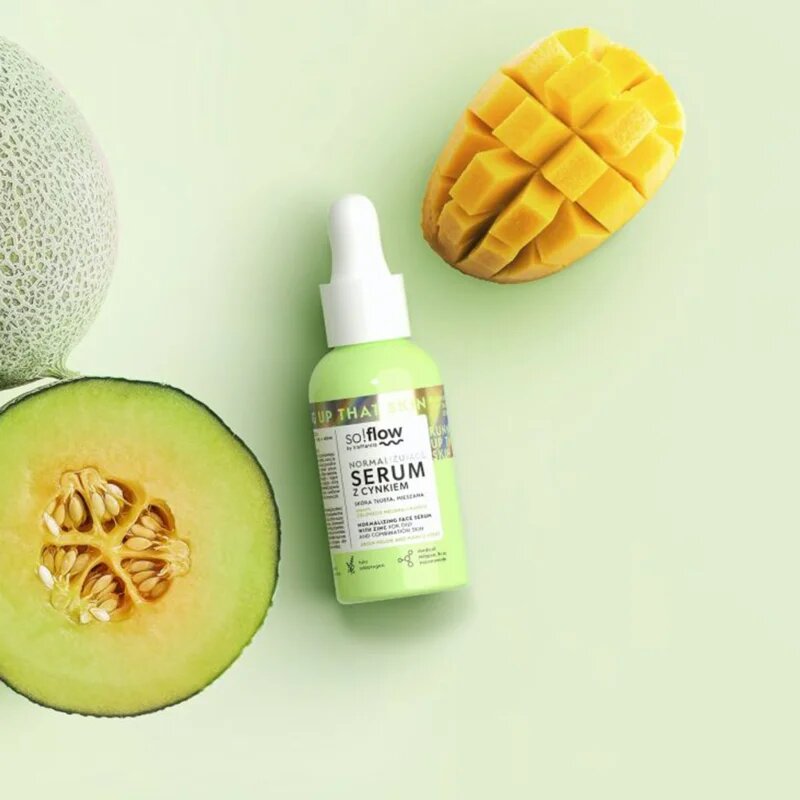 so!flow Normalizing Face Serum With Zinc serum za obraz s cinkom 30 ml