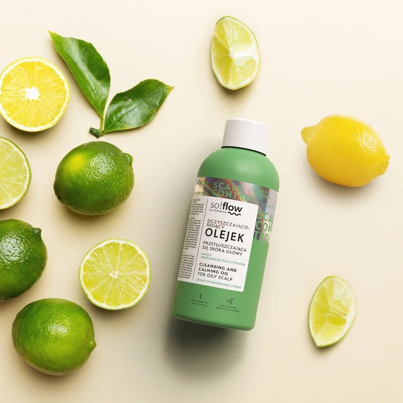 so!flow Oily Scalp Cleansing and Calming Oil čistilno olje za mastno lasišče 150 ml