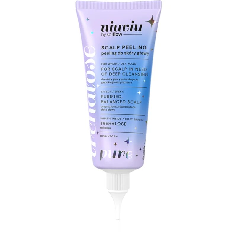 so!flow PURE Deeply Cleansing Scalp Peeling With Trehalose piling za lasišče 100 ml