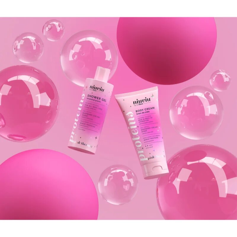 so!flow Raspberry Creamy Shake Body Cream krema za telo 200 ml