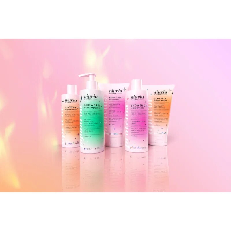so!flow Raspberry Creamy Shake Body Cream krema za telo 200 ml