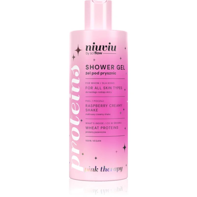 so!flow Raspberry Creamy Shake Shower Gel gel za prhanje 300 ml