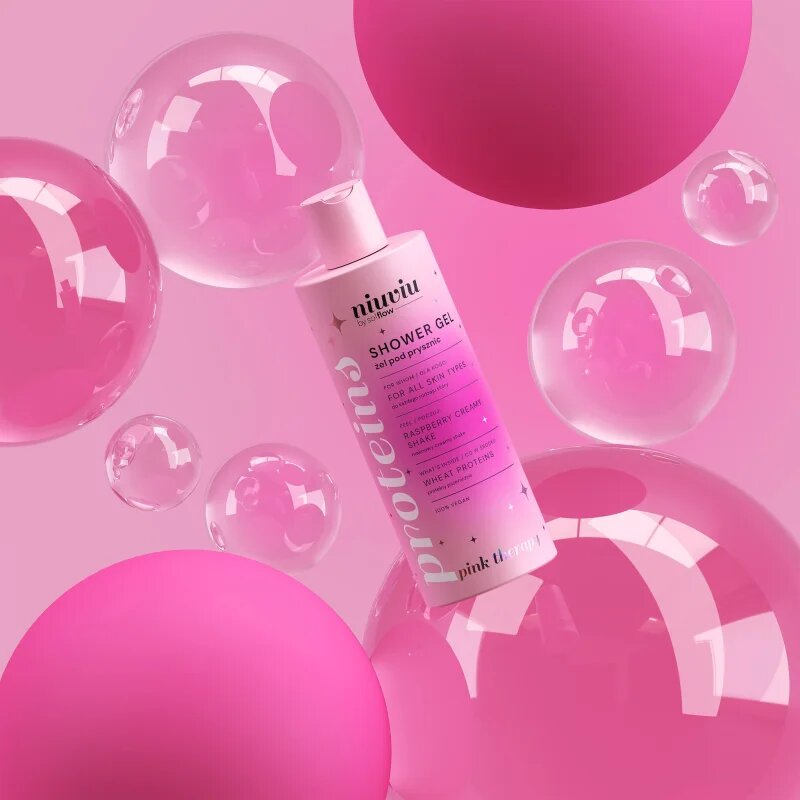 so!flow Raspberry Creamy Shake Shower Gel gel za prhanje 300 ml
