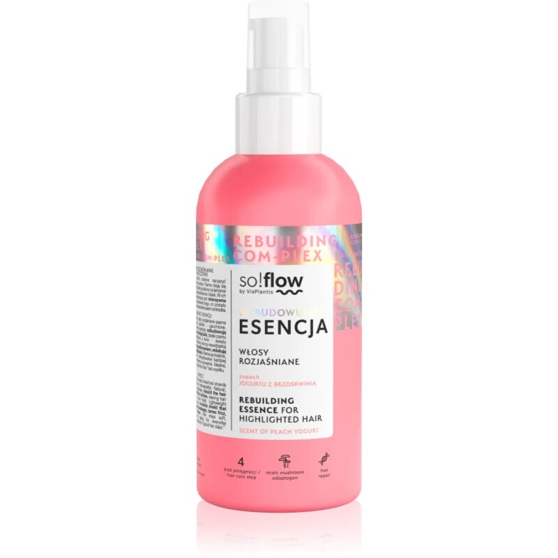 so!flow Rebuilding Com-Plex Essence For Highlighted Hair esenca za beljene lase 150 ml