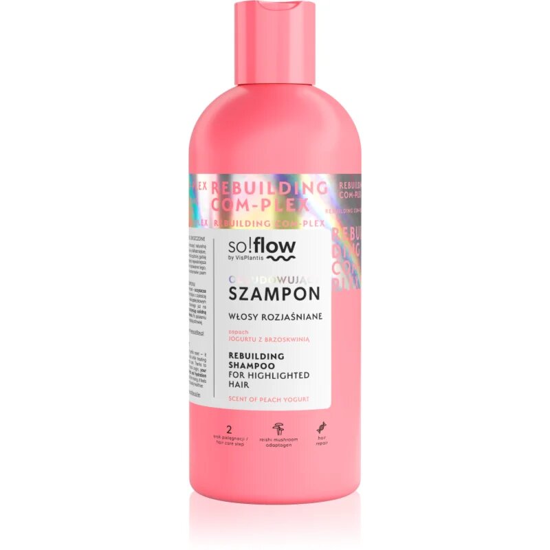 so!flow Rebuilding Com-Plex Shampoo For Highlighted Hair regeneracijski šampon za beljene lase 300 ml