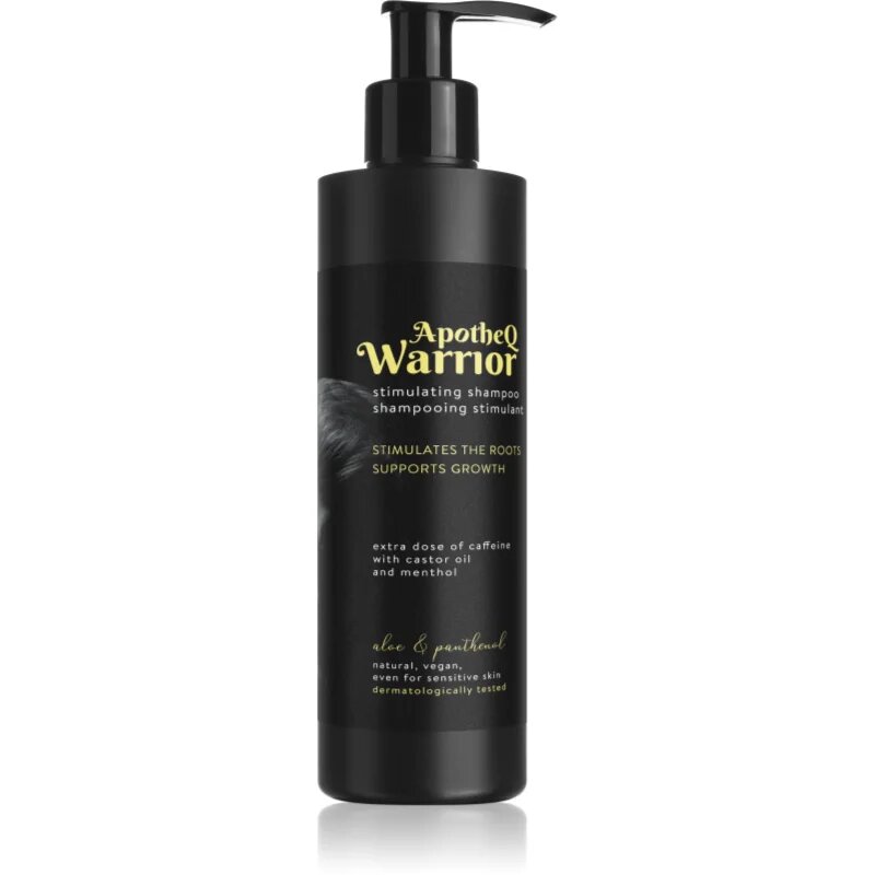 Soaphoria ApotheQ Warrior Caffeine Shampoo šampon za spodbujanje rasti las 250 ml