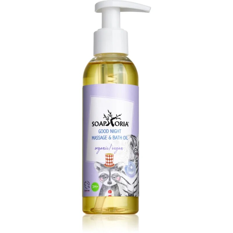 Soaphoria Babyphoria Good Night olje za masažo in kopel za lahko noč za otroke 150 ml