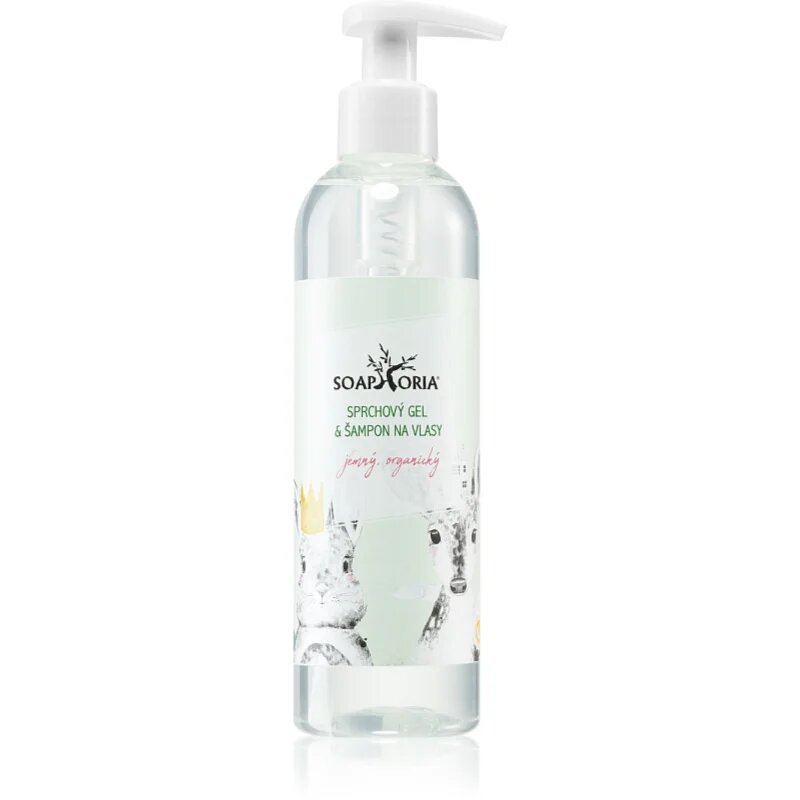 Soaphoria Babyphoria Organic Shower Gel nežni gel za prhanje in šampon za otroke 250 ml