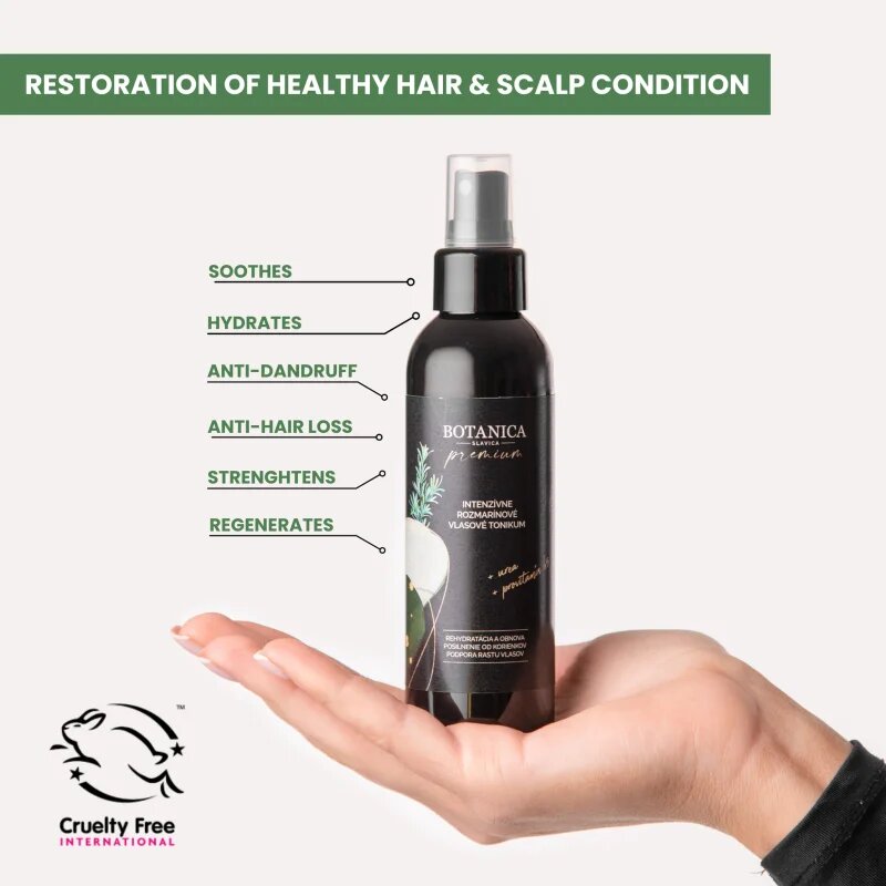 Soaphoria Botanica Slavica Rosemary Hair Tonic lasni tonik 150 ml