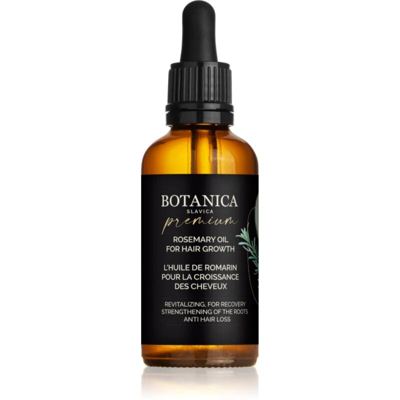 Soaphoria Botanica Slavica Rosemary Oil hranilno olje za lase in lasišče 50 ml