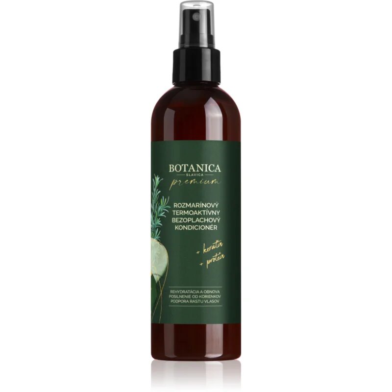 Soaphoria Botanica Slavica Rosemary Protective Leave-In Conditioner pršilo za zaščito las med toplotnim oblikovanjem z likalnikom ali kodralnikom 150