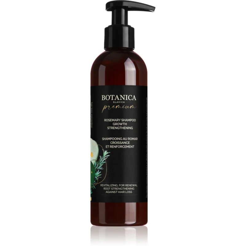 Soaphoria Botanica Slavica Rosemary Shampoo intenzivni šampon za okrepitev in rast las 250 ml