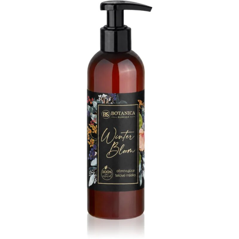 Soaphoria Botanica Slavica Winter Bloom obnovitveni losjon za telo za intenzivno vlažnost 250 ml