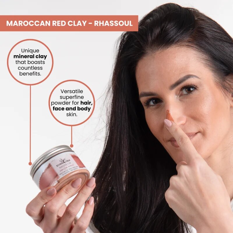 Soaphoria Care Rhassoul Clay Maroška glina 150 ml