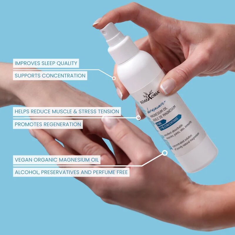 Soaphoria Dermacare+ Magnesium 31% Concentrate magnezijevo olje koncentrat 150 ml