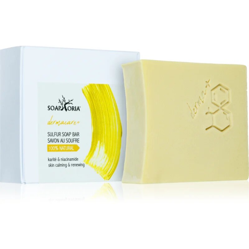 Soaphoria Dermacare+ Sulphur milo z žveplom za globinsko čiščenje 125 g