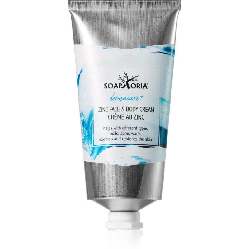 Soaphoria Dermacare+ Zinc regeneracijska krema za telo in obraz 75 ml
