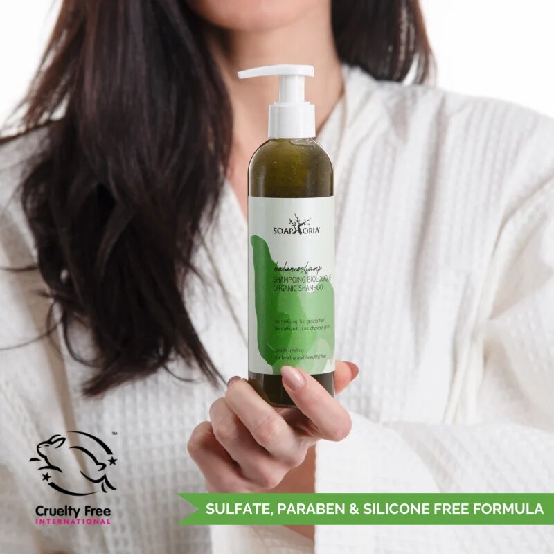 Soaphoria Hair Care Organic Shampoo tekoči organski šampon za mastne lase 250 ml