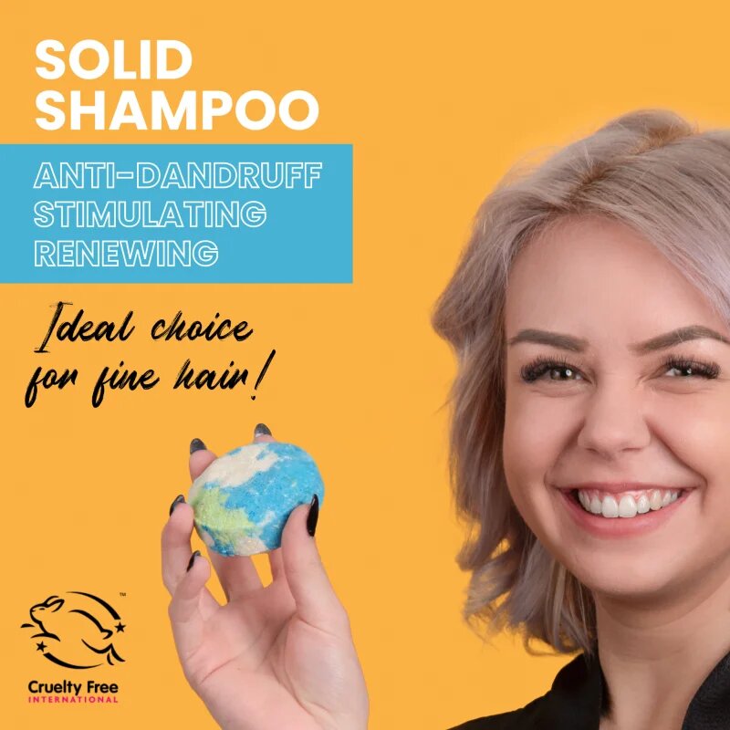 Soaphoria Hair Care Solid Shampoo organski trdi šampon proti prhljaju 80 g