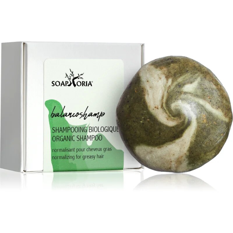 Soaphoria Hair Care Solid Shampoo organski trdi šampon za mastne lase 60 g