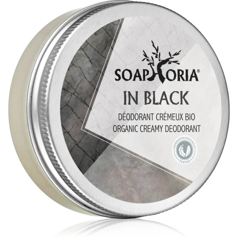 Soaphoria In Black Organic Creamy Deodorant organski kremasti deodorant za moške 50 ml