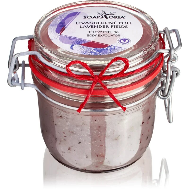 Soaphoria Lavender Fields Body Exfoliator piling za telo 255 ml