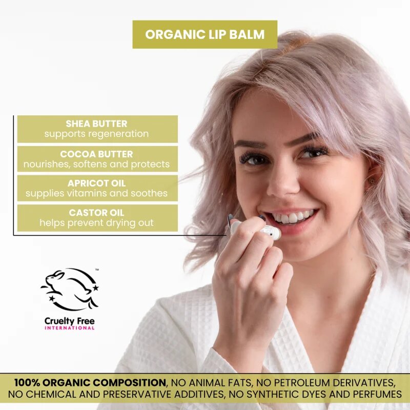 Soaphoria Lip Care Melissa Dream balzam za ustnice Meduňkový sen 5 g