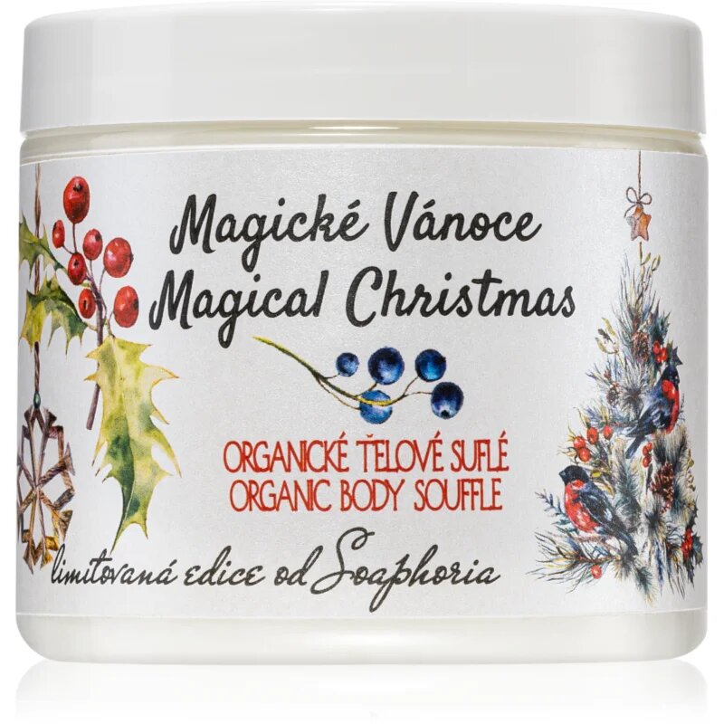 Soaphoria Magical Christmas Organic Body Souflle hranilni sufle za telo 250 ml