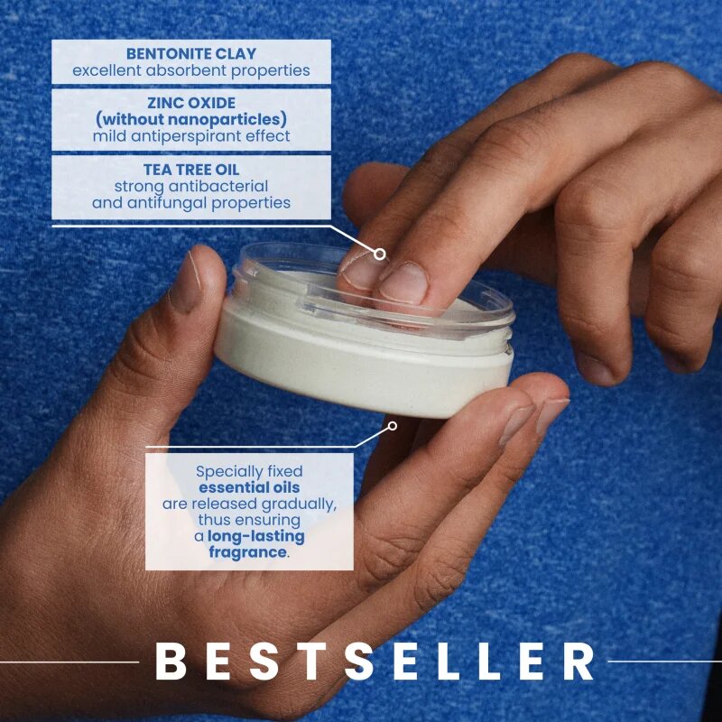 Soaphoria Man Virilité organski kremasti deodorant za moške 50 ml