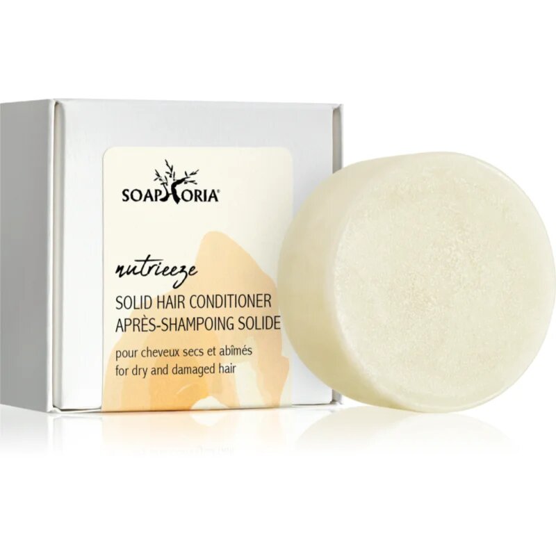 Soaphoria Nutrieeze Solid Hair Conditioner trdi balzam za suhe in poškodovane lase 65 g