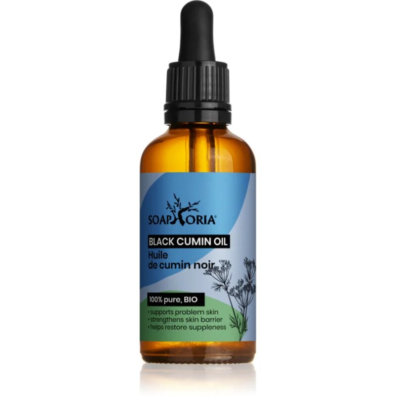 Soaphoria Organic Black Cumin Oil olje črne kumine za problematično kožo akne 50 ml