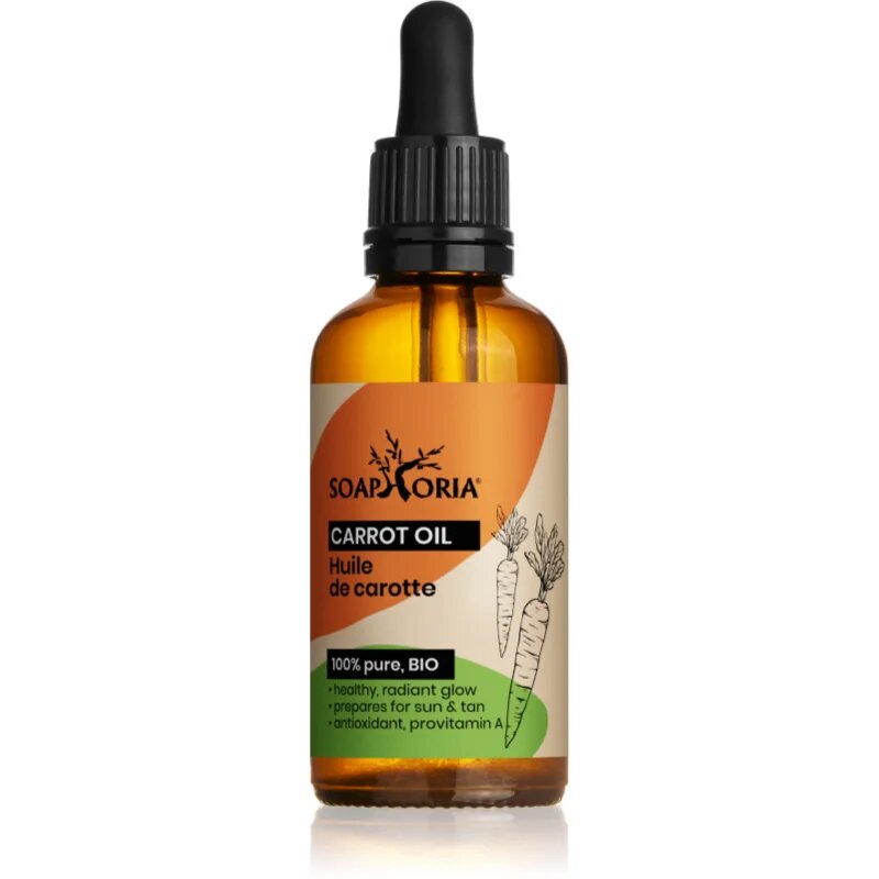 Soaphoria Organic Carrot Oil hranilno olje korenja za obraz telo in lase 50 ml