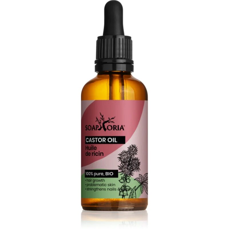 Soaphoria Organic Castor Oil ricinusovo olje 50 ml