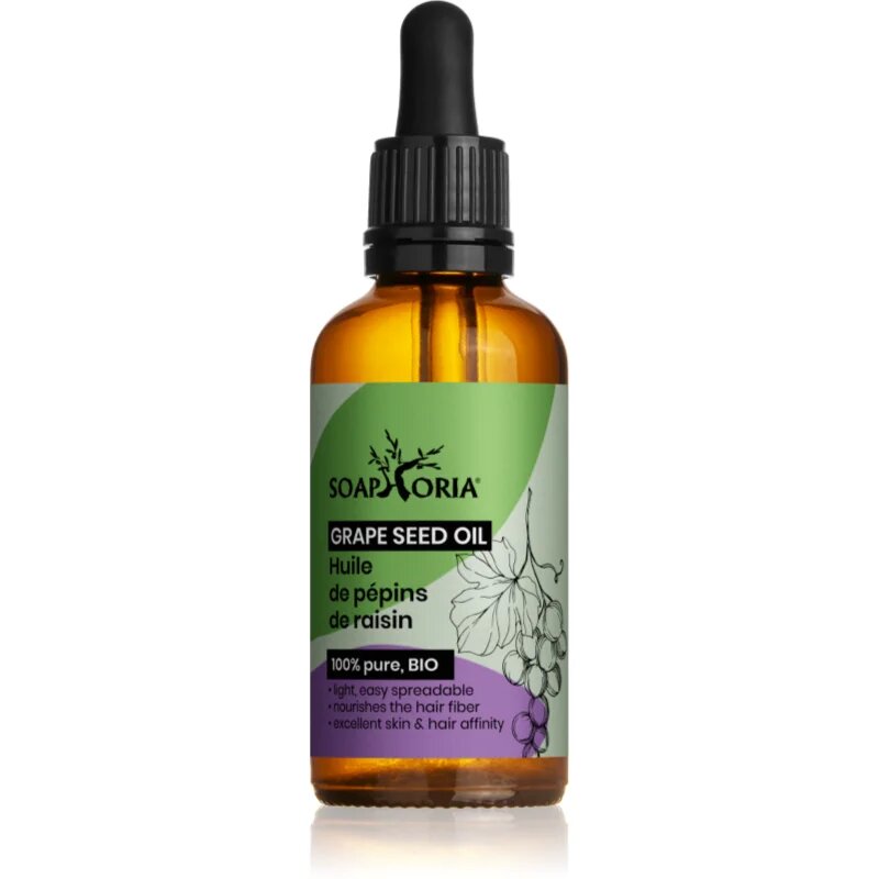Soaphoria Organic Grape Seed Oil grozdno olje za učvrstitev kože 50 ml