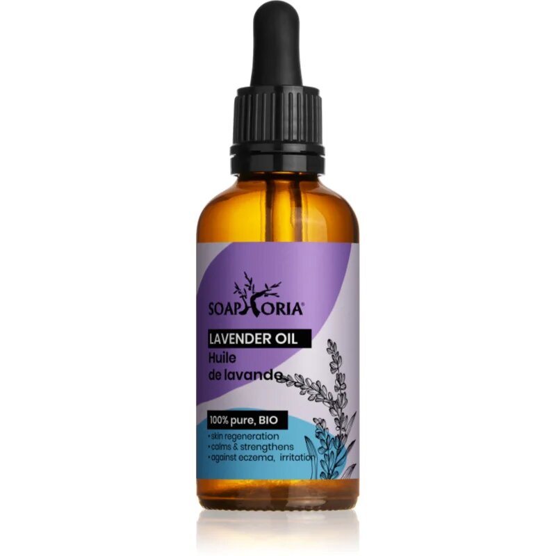 Soaphoria Organic Lavender Oil sivkino pomirjajoče olje 50 ml
